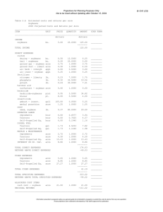 Projections for Planning Purposes Only B-1241 (C9)