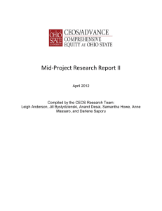 Mid-Project Research Report II