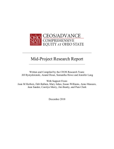 Mid-Project Research Report