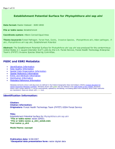 Phytophthora alni Page 1 of 31