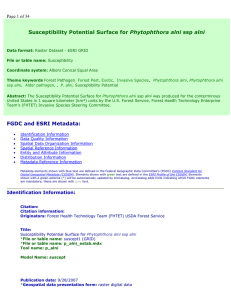 Phytophthora alni Page 1 of 34