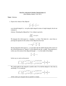 MA1311 (Advanced Calculus) Tutorial sheet 12 [Due Monday January 17th, 2011]