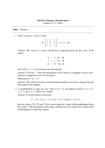 MA1S12 (Timoney) Tutorial sheet 2 [January 27–31, 2014] Name: Solutions