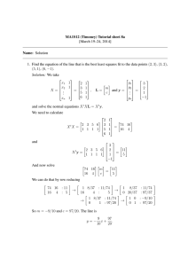 MA1S12 (Timoney) Tutorial sheet 8a [March 19–24, 2014] Name: Solution
