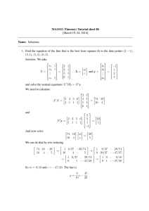MA1S12 (Timoney) Tutorial sheet 8b [March 19–24, 2014] Name: Solutions