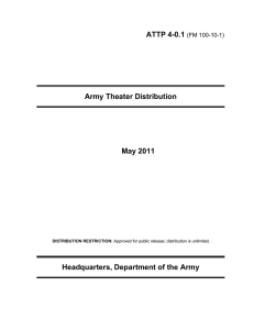 ATTP 4-0.1  Army Theater Distribution May 2011