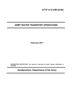ATTP 4-15 (FM 55-50) ARMY WATER TRANSPORT OPERATIONS