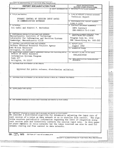 REPORT PAGE DOCUMENTATION INSTRUCTIONS