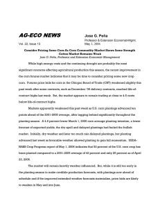 AG-ECO NEWS Jose G. Peña 3, 2006