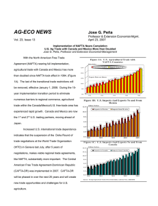 AG-ECO NEWS Jose G. Peña Professor &amp; Extension Economist-Mgmt. Vol. 23, Issue 13