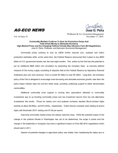 AG-ECO NEWS Jose G. Peña Professor &amp;