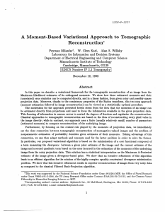 A  Moment-Based  Variational  Approach  to ... Reconstruction*