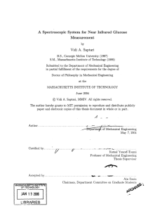 A  Spectroscopic  System  for  Near ... Measurement A.