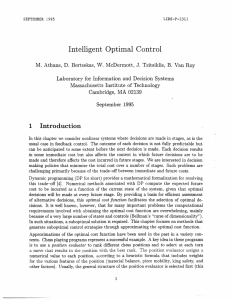 Intelligent  Optimal  Control