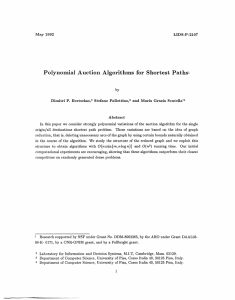 Polynomial  Auction  Algorithms  for  Shortest ...