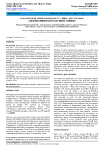 mothers,  but  in  contrast  serum ... nutrients  in  newborns  have  been ...