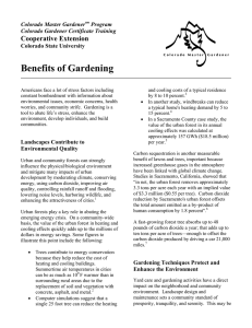 Benefits of Gardening Cooperative Extension Colorado Master Gardener Program