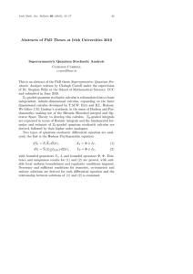 Abstracts of PhD Theses at Irish Universities 2010