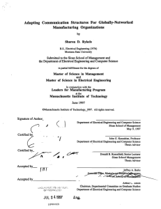 Adapting  Communication  Structures  For  Globally-Networked