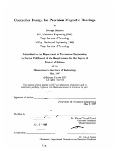 Controller  Design  for  Precision  Magnetic ... by