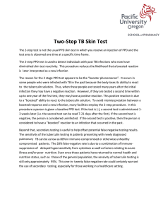 Two-Step TB Skin Test