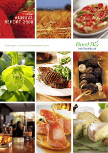 annual report 2008 Growing the success of Irish food &amp; horticulture