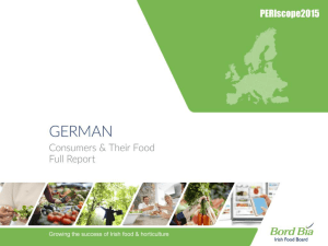 15-044959/Bord Bia PERIscope 8 Study 2015 Germany/October 2015