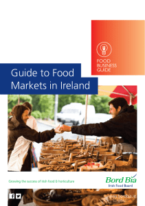 Guide to Food Markets in Ireland Food Business