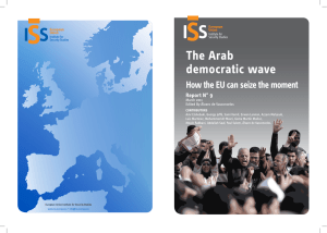 The Arab democratic wave How the EU can seize the moment