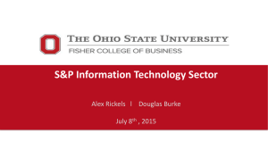S&amp;P Information Technology Sector July 8 , 2015