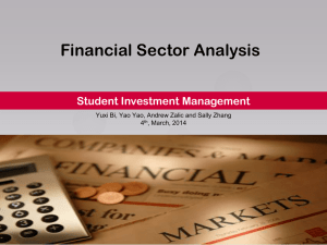 Financial Sector Analysis Student Investment Management 4