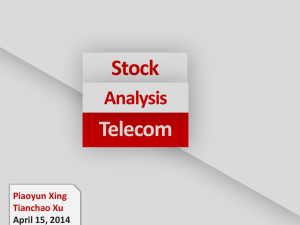 Telecom Stock Analysis Piaoyun Xing