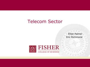 Telecom Sector Elliot Palmer Eric Richmond