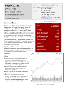 PepsiCo, Inc. (NYSE: PEP)