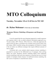 MTO Colloquium dr. Dylan Molenaar