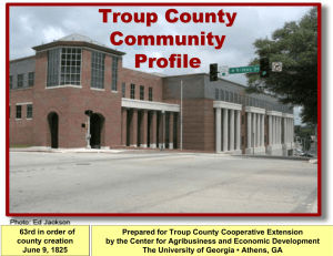 Troup County Community Profile