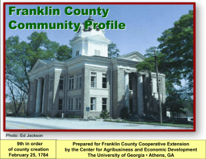 Franklin County Community Profile