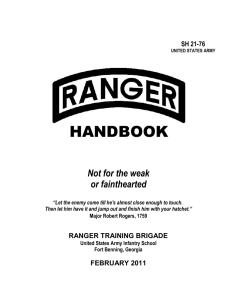 HANDBOOK Not for the weak or fainthearted