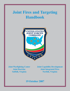 Joint Fires and Targeting Handbook