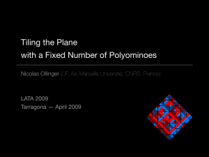 Tiling the Plane with a Fixed Number of Polyominoes LATA 2009