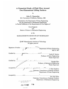 A  Numerical  Study  of  Fluid ... Two-Dimensional  Lifting  Surfaces D.