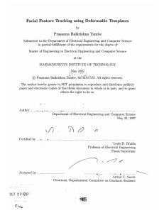 Facial  Feature  Tracking  using  Deformable ... Prasanna  Balkrishna  Tambe