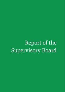 Report of the Supervisory Board