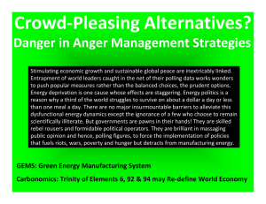 Crowd‐Pleasing Alternatives? Danger in Anger Management Strategies