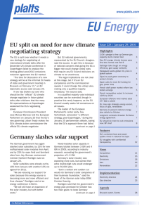 EU Energy EU split on need for new climate negotiating strategy