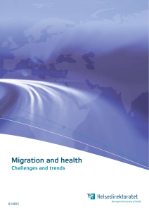Migration and health Challenges and trends tv