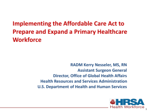 Implementing the Affordable Care Act to Workforce