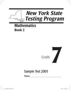 7  Mathematics Grade