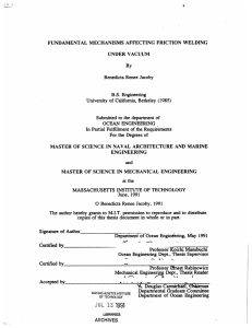 FUNDAMENTAL  MECHANISMS  AFFECTING UNDER  VACUUM By