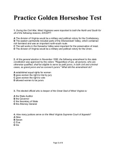 Practice Golden Horseshoe Test